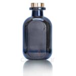 Μπουκάλι για Diffuser Γκρι - Μπλε με χρυσό καπάκι 150ml