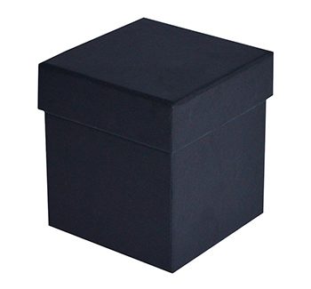 Black candle box - gift box