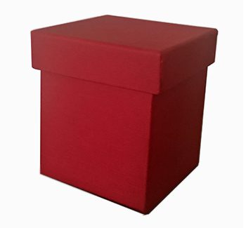red candle box