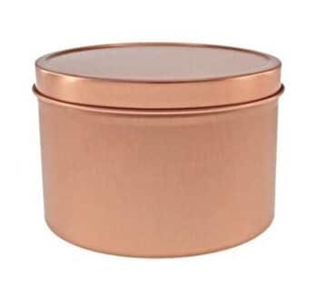 metal container 25cl rose