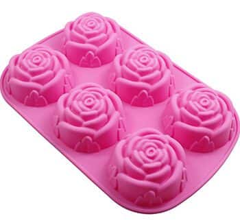 Silicone roses mould