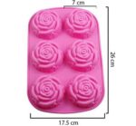 Silicone mould Roses - Image 3