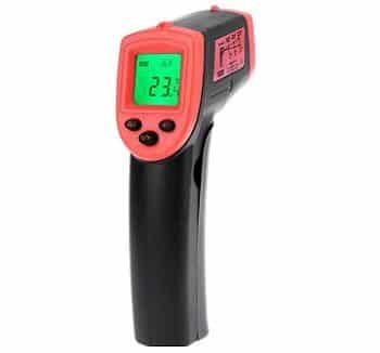 infrared thermometer with laser