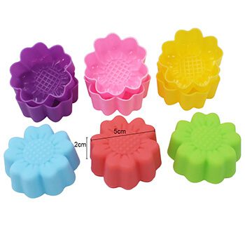 silicone sunflower mould