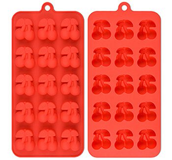 Silicone mould Cherry