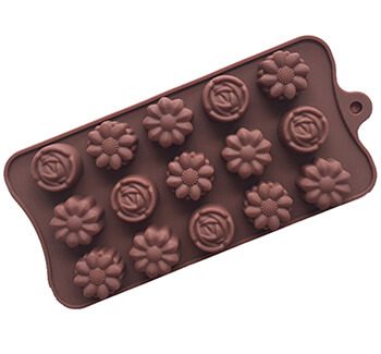 Silicone Flower Mould 3 designs
