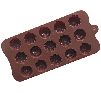 Silicone Flower Mould 3 designs