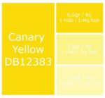 canary yellow dye blocks