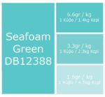 seafoam green dye blocks