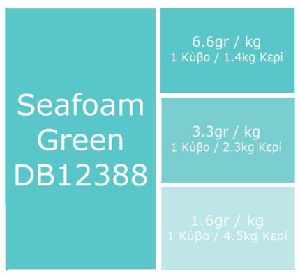 seafoam green dye blocks