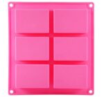 Silicone mold for soap 6 places - Image 2