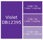 violet dye blocks