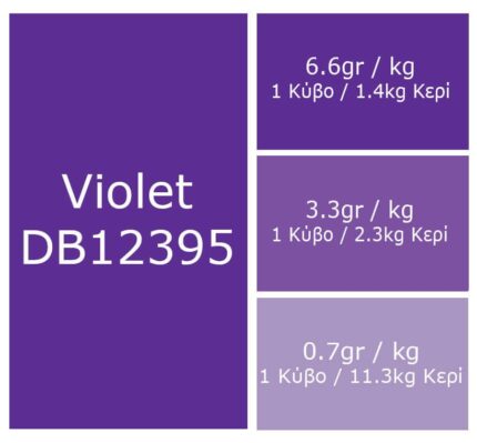violet dye blocks