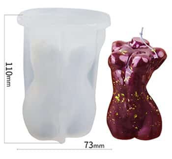 silicone body mould female 3