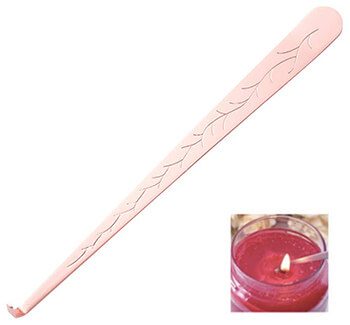 Waxing stainless steel rod