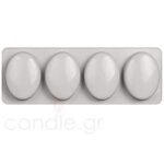 3D Silicone Mold for Oval Soap - 4 soaps - Image 2
