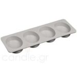 3D Silicone Mold for Oval Soap - 4 soaps - Image 3