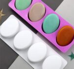 3D Silicone Mold for Oval Soap - 4 soaps - Image 5