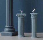 Silicone mould Column - Ionian Rhythm