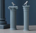 Silicone mould Column - Corinthian Rhythm