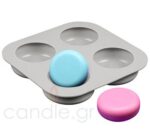 καλούπι σιλικόνησ 3D στρογγυλό