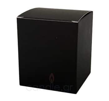 Black folding box with lamination