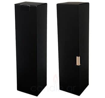 Folding box black with lamination