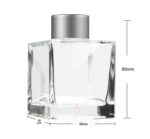 Bottle Square White Matt with screw cap - 100ML