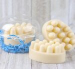 3D silicone mould for soap Round 4-position mould for soap making.