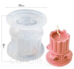 Καλούπι Σιλικόνης Κίονας - Φαρδύ