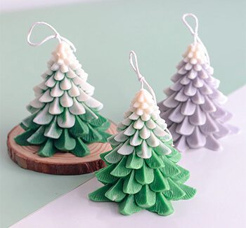 Silicone Christmas Tree Mould 1 - Large