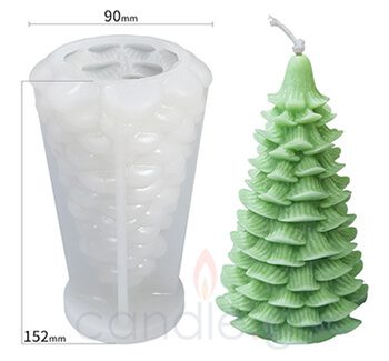 Silicone Christmas Tree Mould 2 - Large