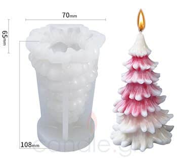Silicone Christmas Tree Mould 3