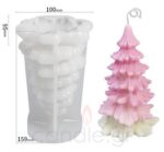 Καλούπι Σιλικόνης Δέντρο Χριστουγεννιάτικο 3 - Μεγάλο