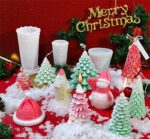 Silicone Christmas Tree Mould 3 - Large