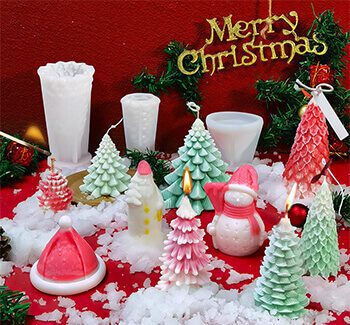 Silicone Christmas Tree Mould 3 - Large
