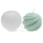 καλούπι σιλικόνησ 3D spiral