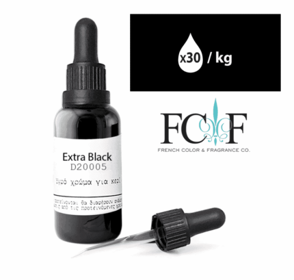 Υγρό χρώμα για κερί Extra Black