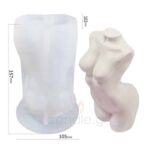 Καλούπι Σιλικόνης Σώμα Γυναικείο 1