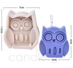 Καλούπι Σιλικόνης Κουκουβάγια 2D