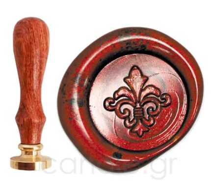Σφραγίδα βουλοκέρι fleur de lys