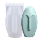 Τρισδιάστατο καλούπι σιλικόνης γυναικείο πρόσωπο