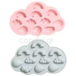 αλούπι Σιλικόνης Ταρτάκια (Rainbow Cloud Waterd