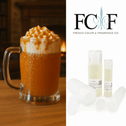 Αρωματικό Έλαιο Butterscotch Brew της French Color & Fragrance, γλυκό άρωμα με καραμέλα, βανίλια και αμύγδαλο για κεριά, σαπούνια και αρωματικά χώρου