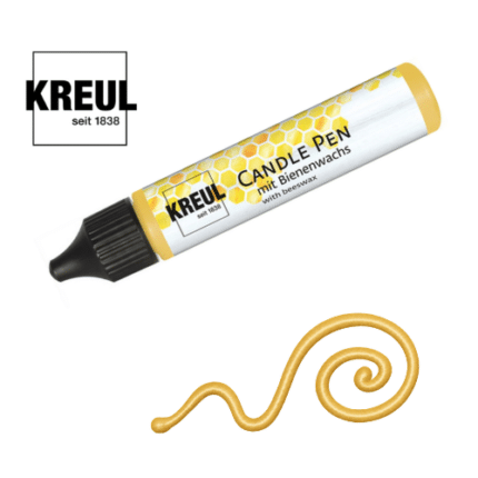 Candle Pen Μαρκαδόρος για κεριά Inka Gold