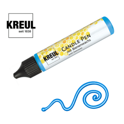 Candle Pen Μαρκαδόρος για κεριά Metallic Blue