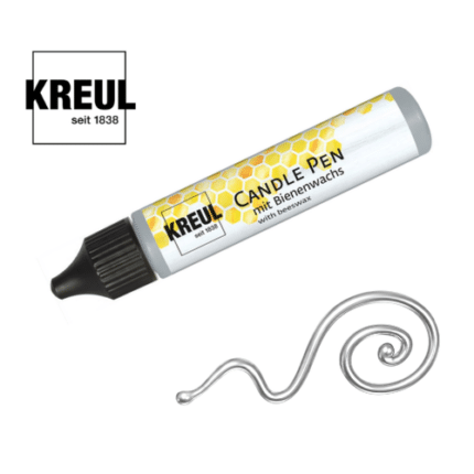Candle Pen Μαρκαδόρος για κεριά Silver