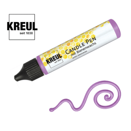 Candle Pen Μαρκαδόρος για κεριά Βιολετί