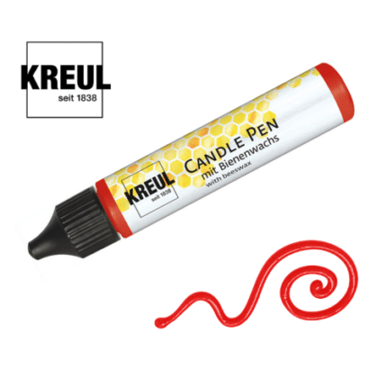 Candle Pen Μαρκαδόρος για κεριά Κόκκινο