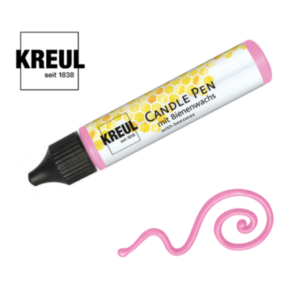 Candle Pen Μαρκαδόρος για κεριά Ροζ